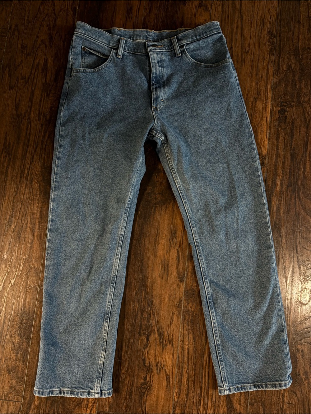 34x30 Men's Classic Blue Denim Jeans